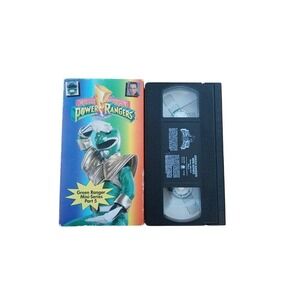 Saban Power Rangers VHS Kids One‎ Size Green Ranger Mini-Series Part 5 1994